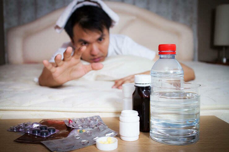 Причина возникновения похмелья