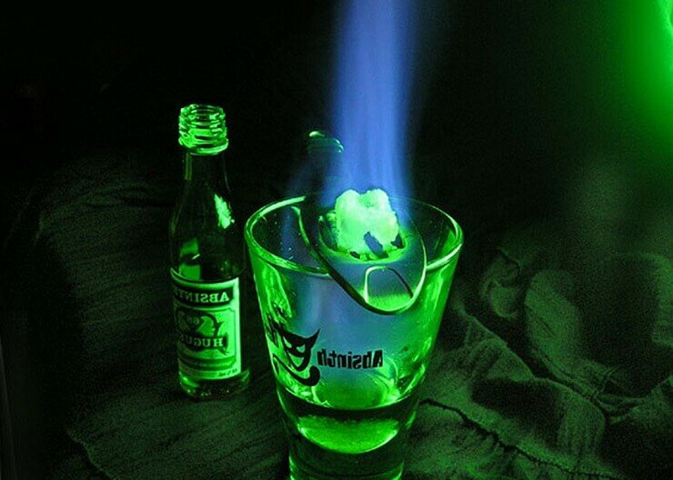 как правильно пить абсент зеленый