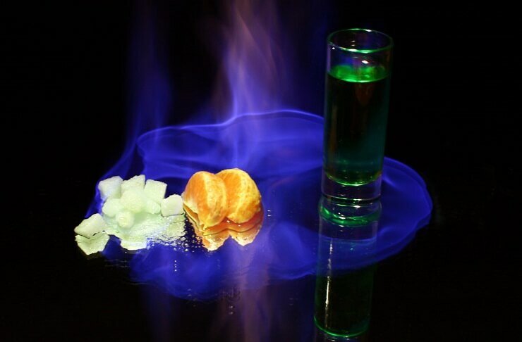 абсент апельсиновый сок