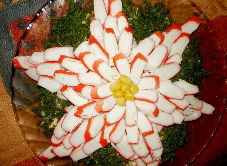 салата на день рождения, простой и вкусный рецепт 